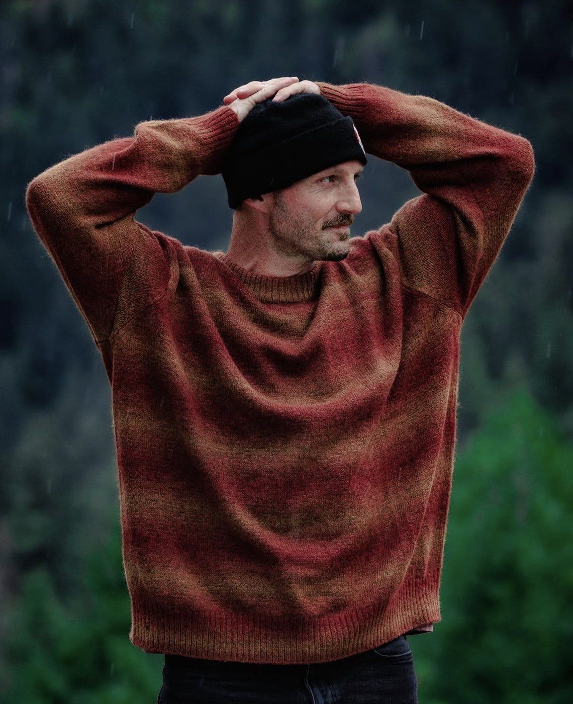 Ryan Robinson — character portrait in the rain